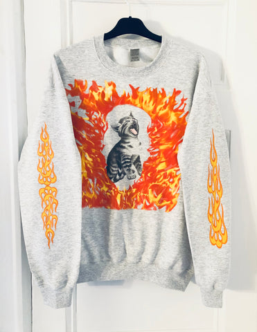 FELINE*FIRE Unisex Sweatshirt